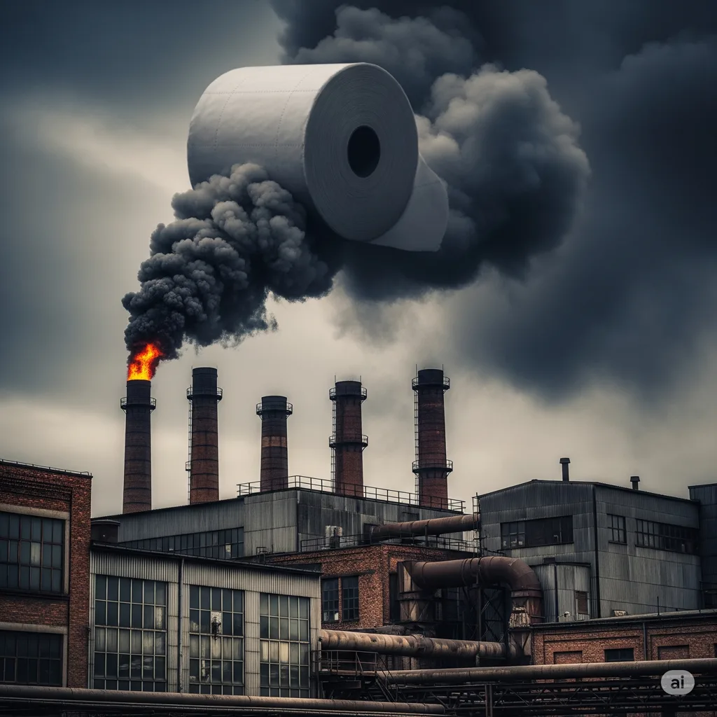 Stoppez l'impact du papier toilette sur nos forêts et l'eau ! Découvrez les alternatives écologiques et faites des économies. Un geste simple pour la planète.