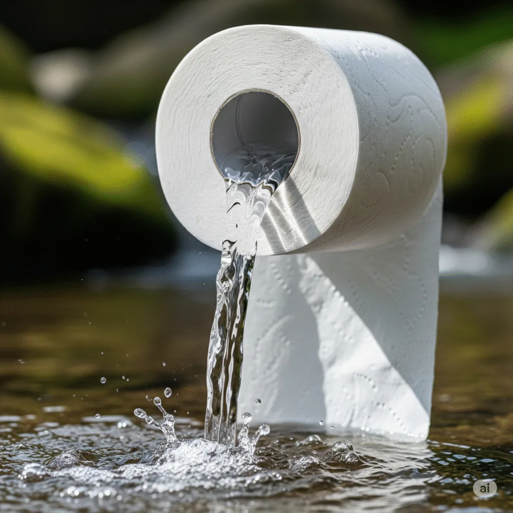 Stoppez l'impact du papier toilette sur nos forêts et l'eau ! Découvrez les alternatives écologiques et faites des économies. Un geste simple pour la planète.